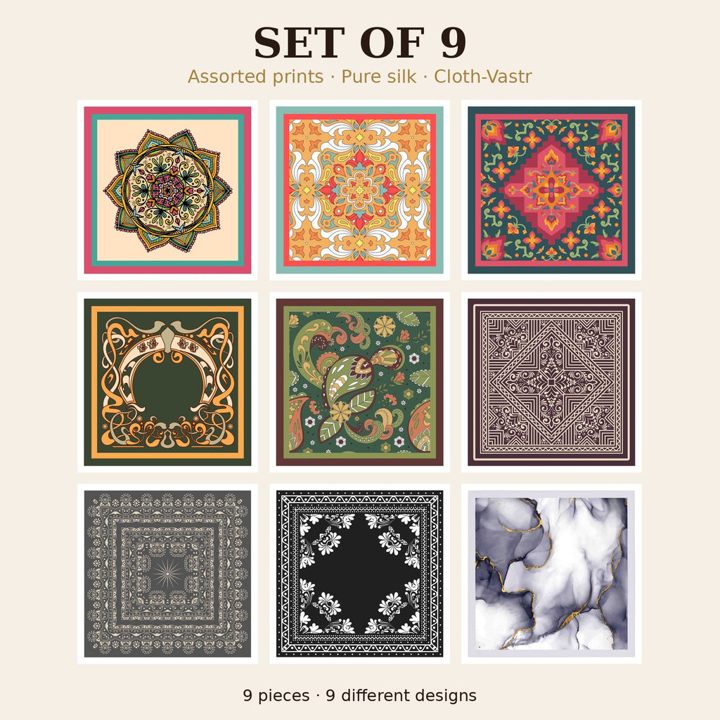 Set of 9