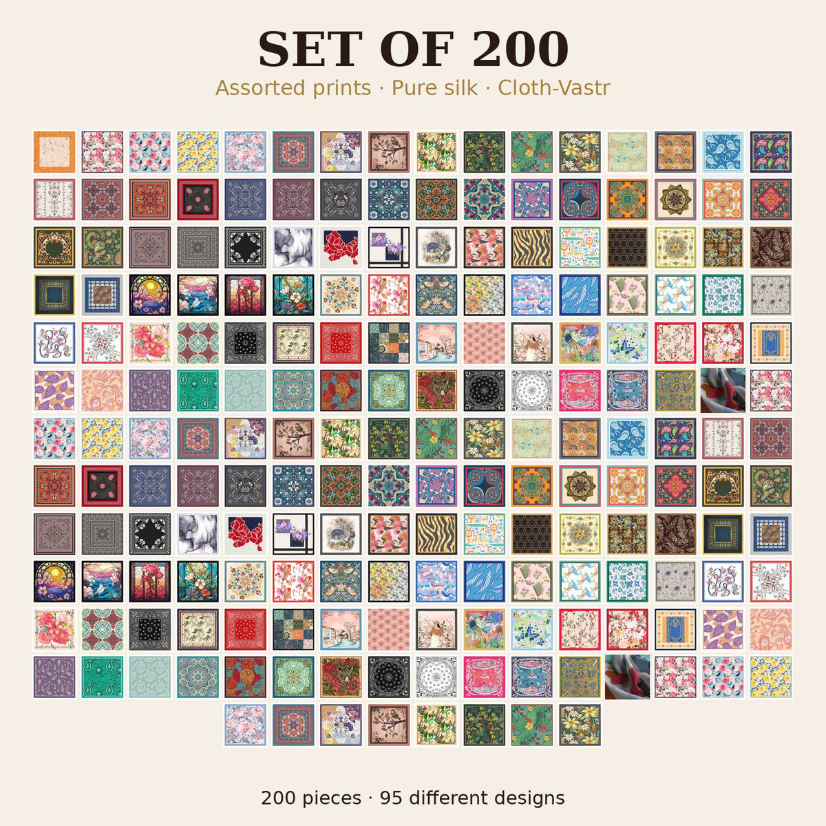 Set of 200