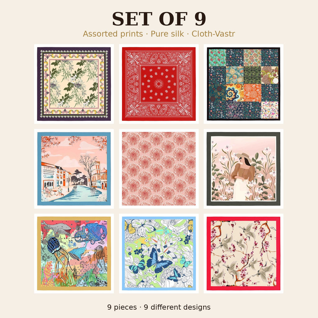 Set of 9
