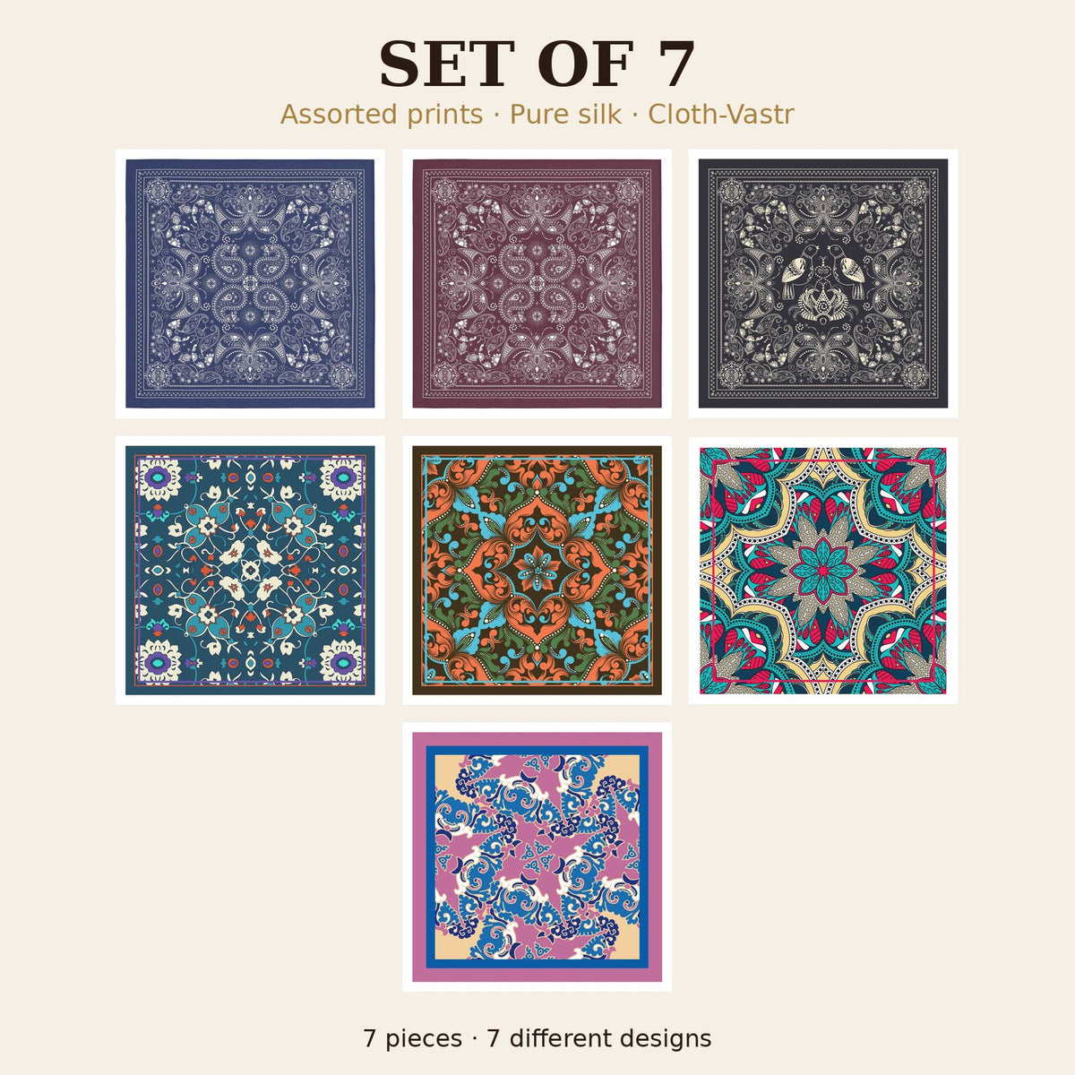 Set of 7