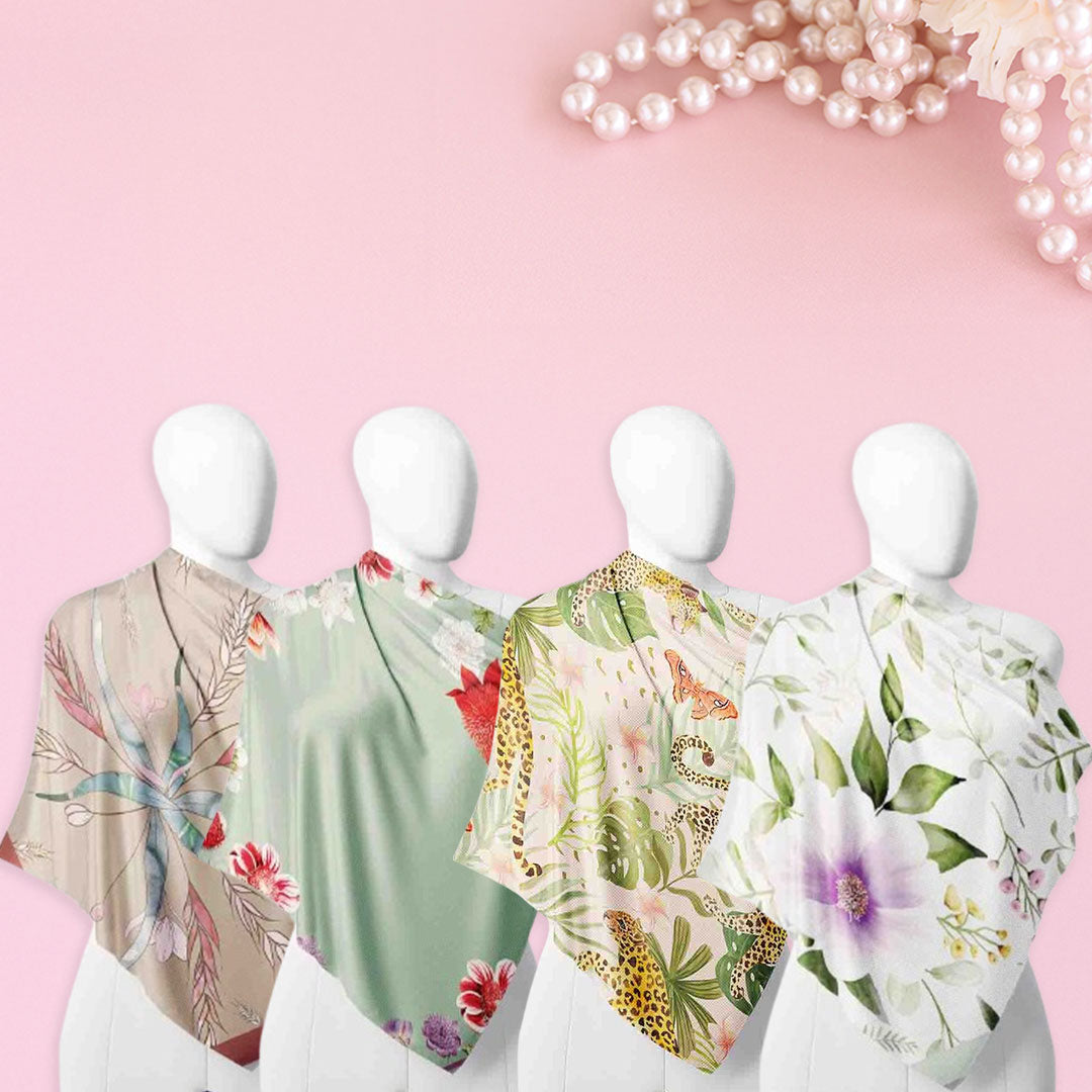 Botanical Garden Silk Wrap Edit – Cloth-Vastr pure silk