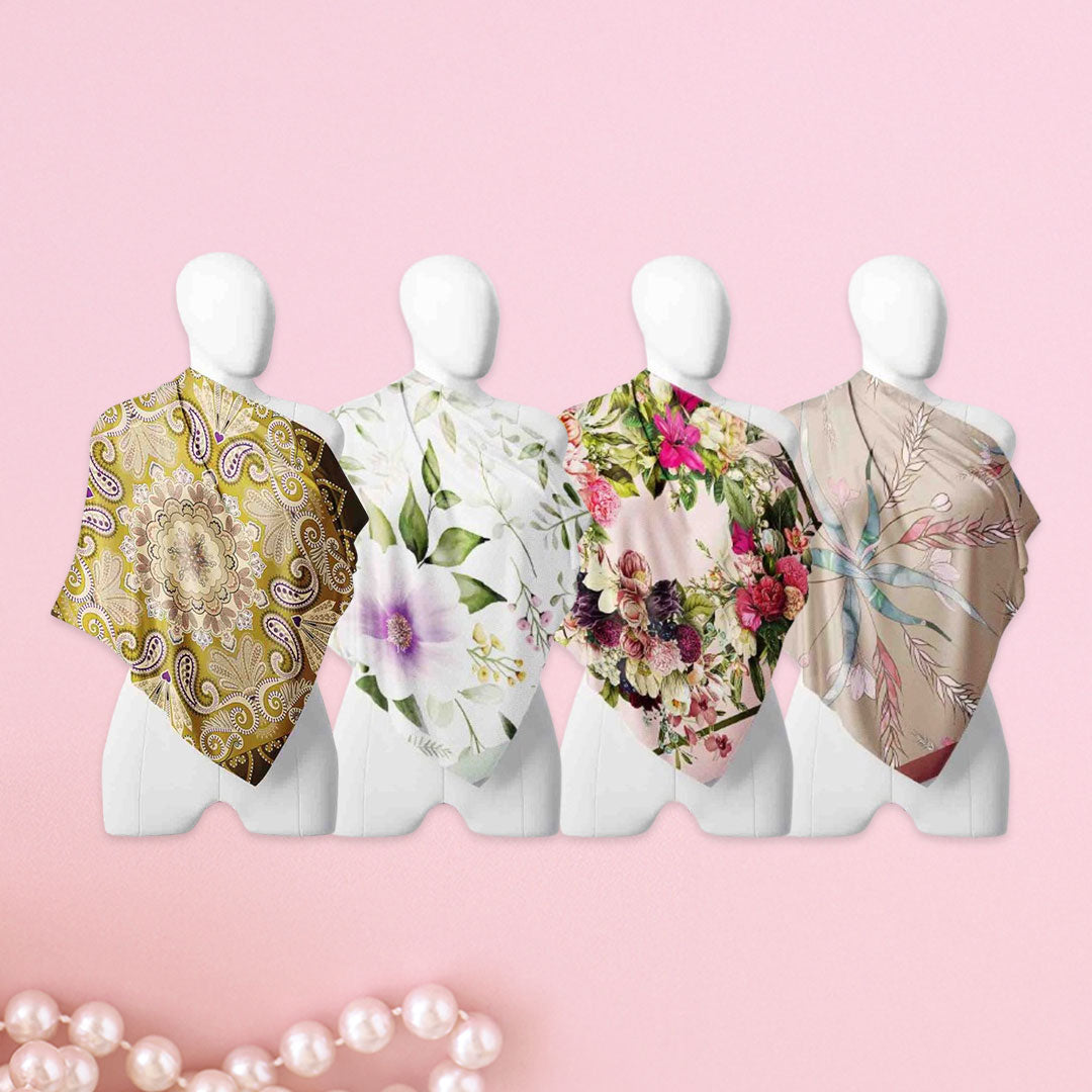 Romantic Florals Silk Wrap Edit – Cloth-Vastr pure silk