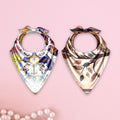 Heritage Jewel & Autumn Leaf Silk Bandana – Cloth-Vastr pure silk
