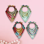 Royal Mandala Silk Bandana – Cloth-Vastr pure silk