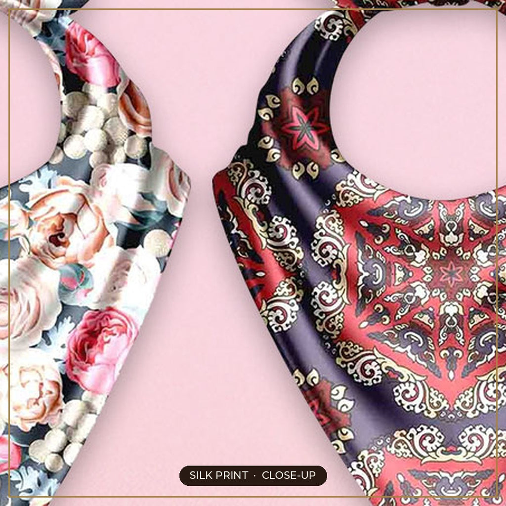 Cloth-Vastr pure silk – print close-up