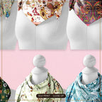 Cloth-Vastr pure silk – print close-up
