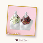 Cloth-Vastr pure silk – flat lay