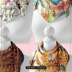 Cloth-Vastr pure silk – print close-up
