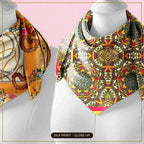 Cloth-Vastr pure silk – print close-up