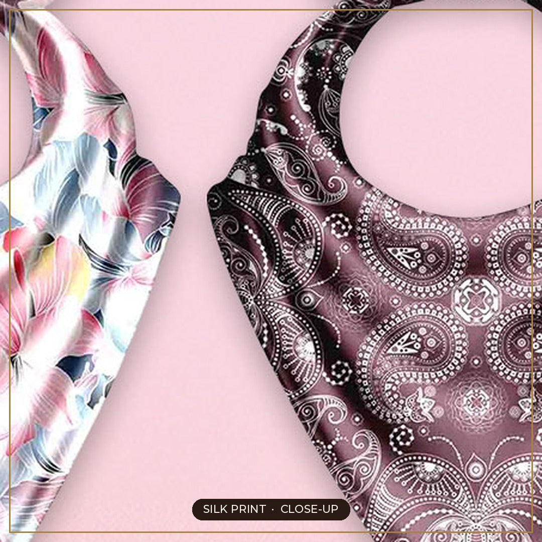 Cloth-Vastr pure silk – print close-up