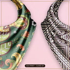 Cloth-Vastr pure silk – print close-up